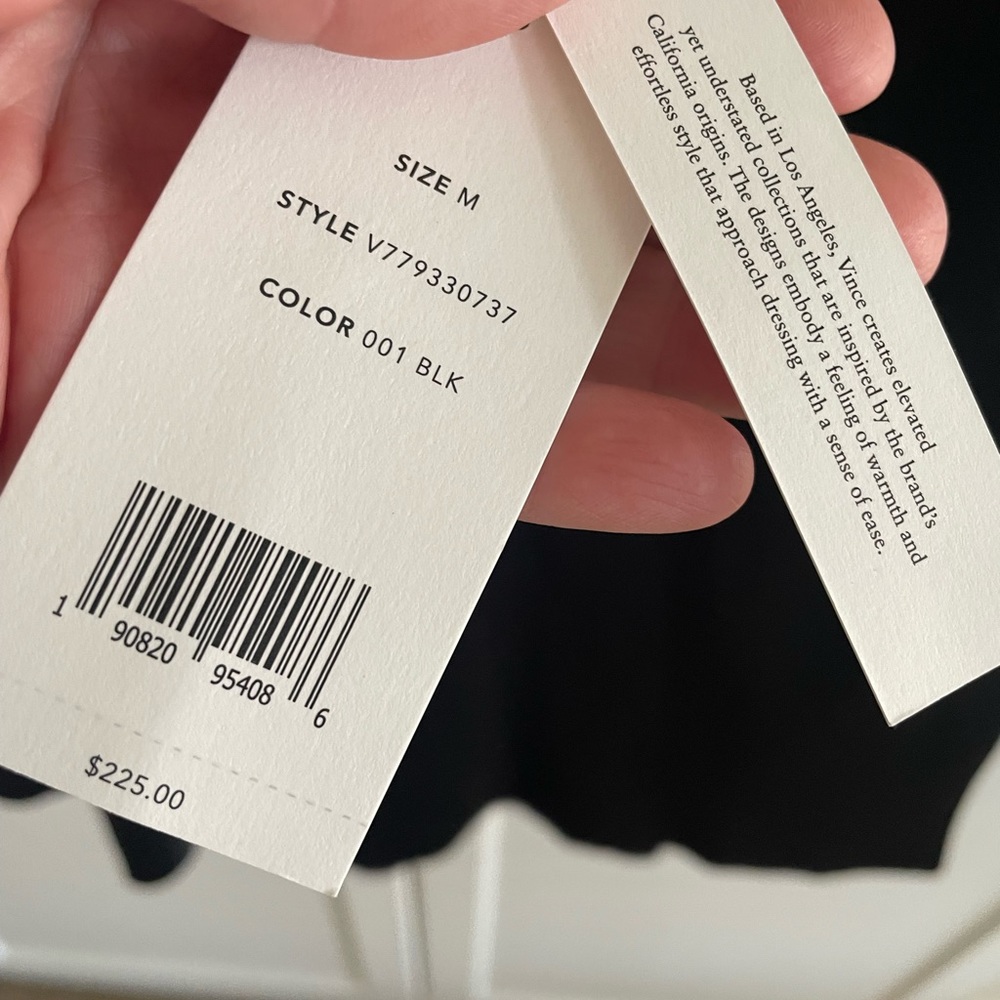 Vince, satin skirt, new with tags, never worn.